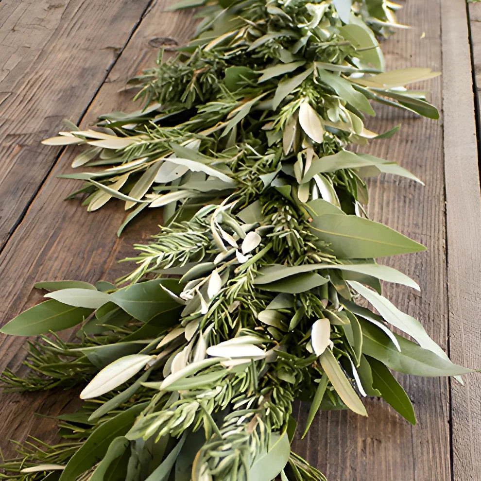 Bayleaf & Rosemary Garland - main