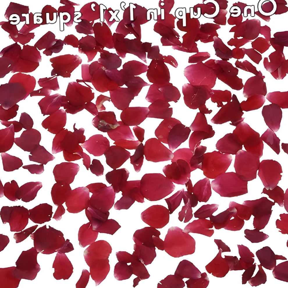 Freeze Dried Red Rose Petals - main