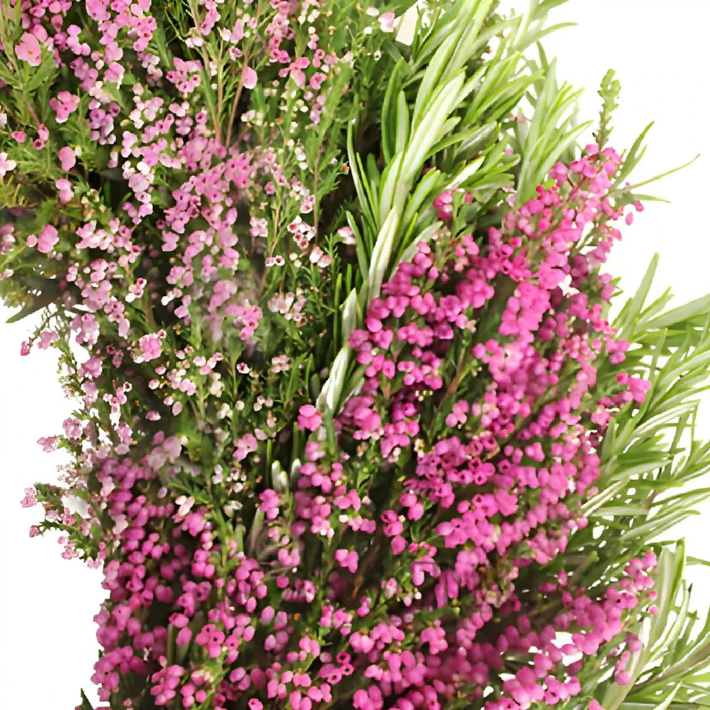 Wreath Heather & Rosemary Greenery - alternative 1