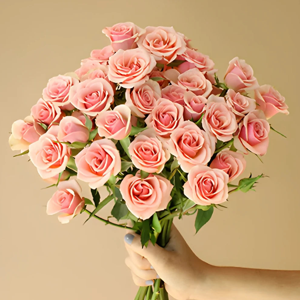 Peach Ilse Roses Spray - alternative 4
