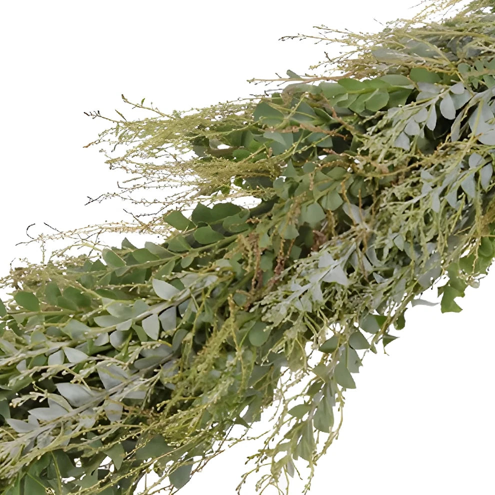 Green & Grey Knifeblade Acacia Garland - alternative 2