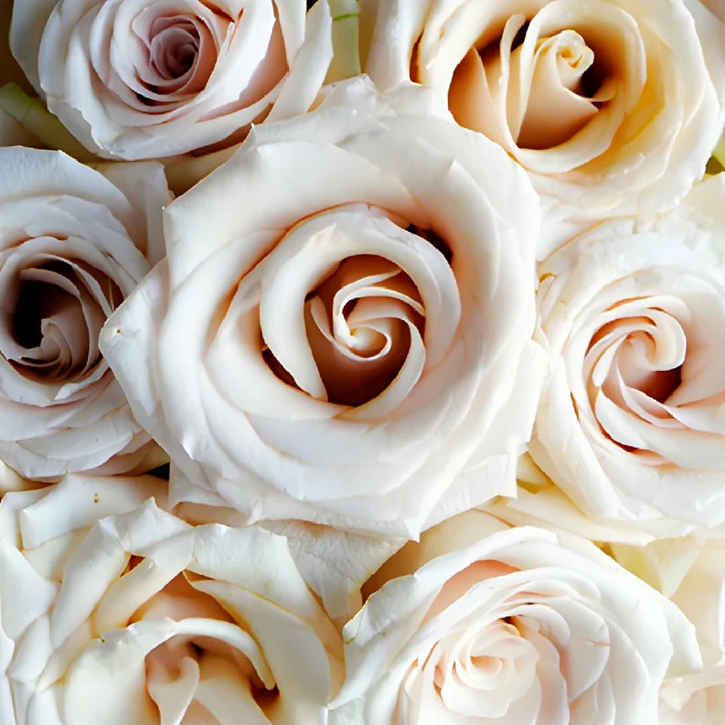 Queen of Pearl Roses Standard - main