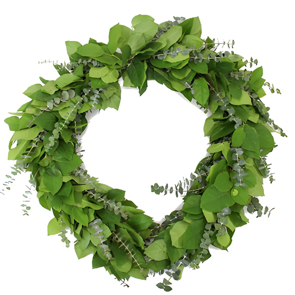 Baby Eucalyptus & Salal Garland - alternative 4