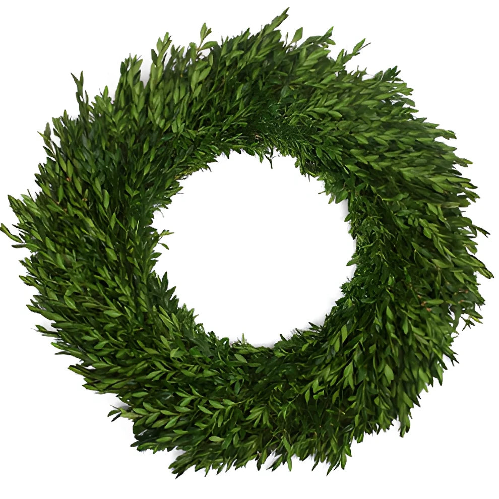 Wreath Boxwood Greenery - alternative 1