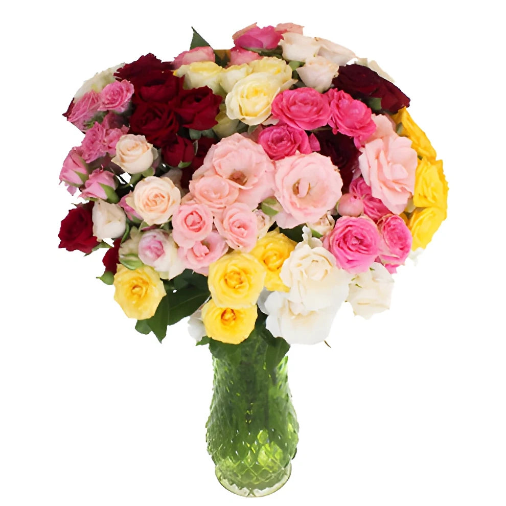 Assorted Roses Spray - alternative 1