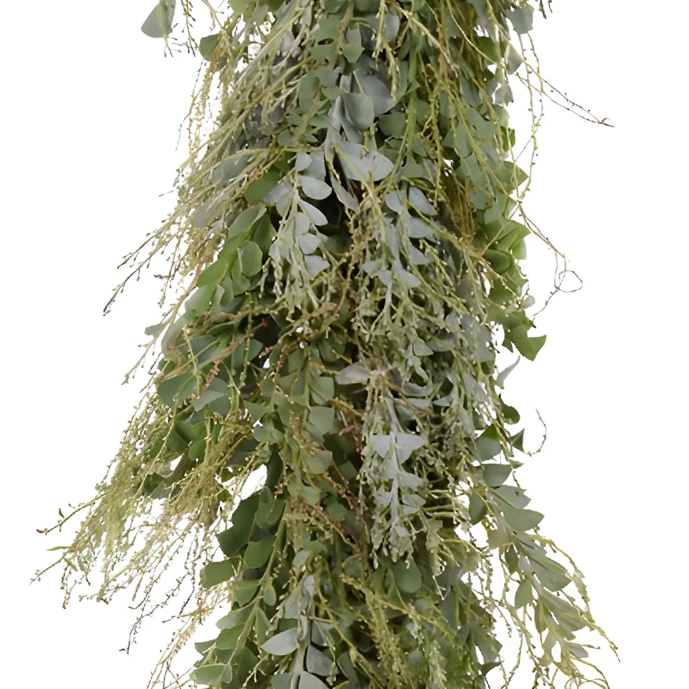 Green & Grey Knifeblade Acacia Garland - main