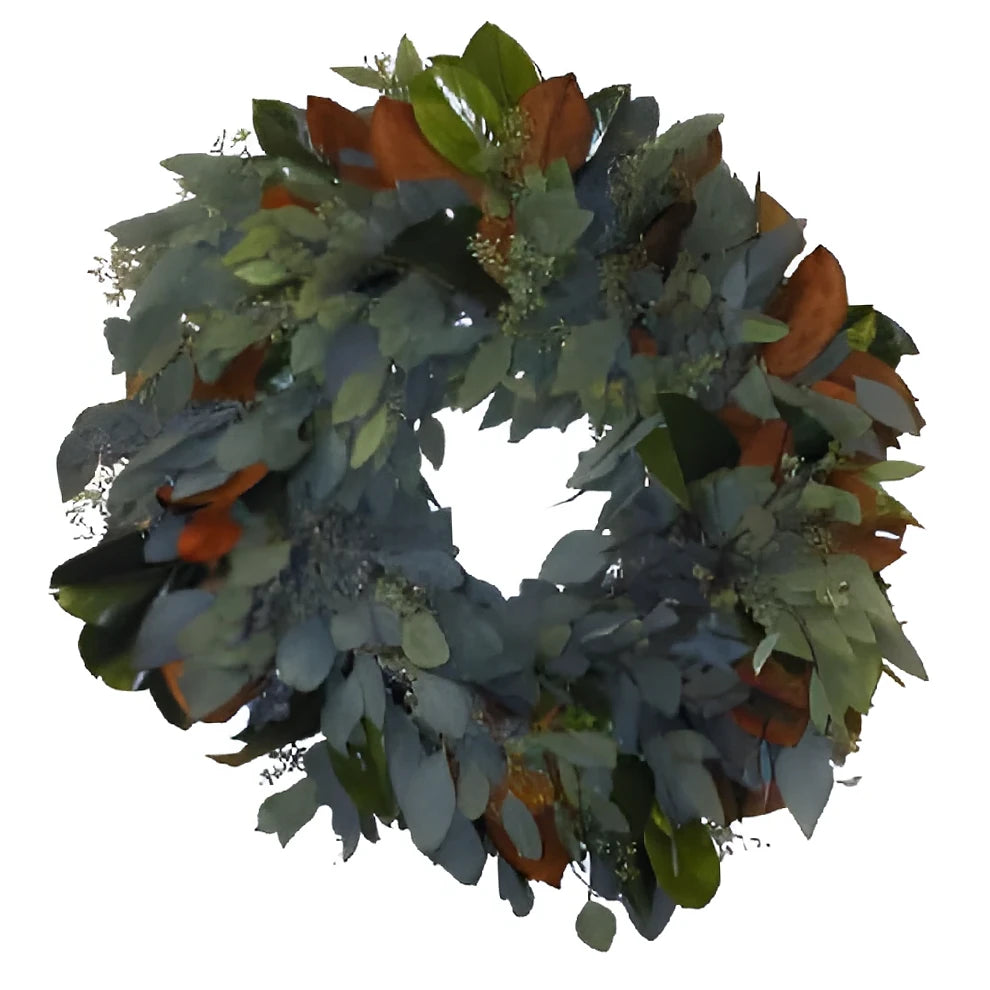 Wreath Magnolia Seeded Bay Greenery - main